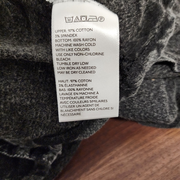 Ecote Moonbeam Button Front Black Tank Dress - Picture 6 of 8